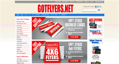 Desktop Screenshot of gotflyers.net